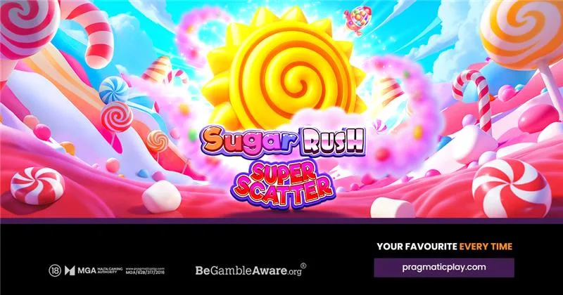 Sugar Rush Super Scatter game artwork